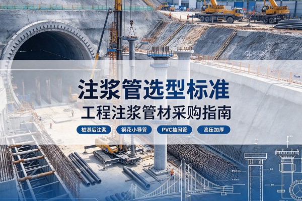 临淄注浆管选型标准