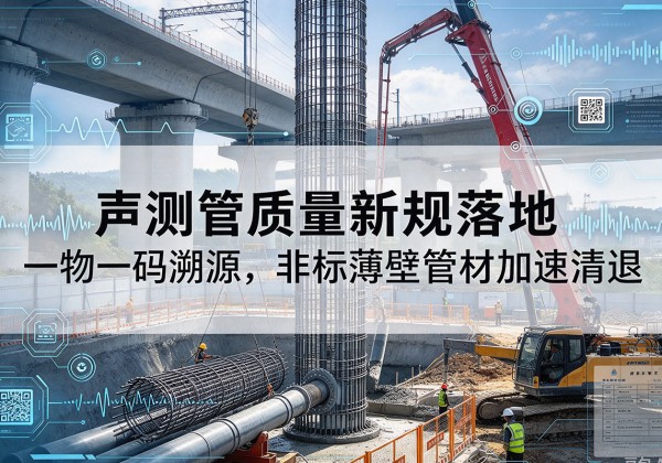 临淄声测管质量新规落地，一物一码溯源，非标薄壁管材加速清退